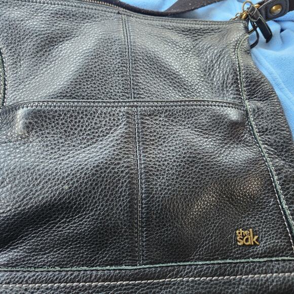 The Sak Black Leather Purse - Picture 1 of 7